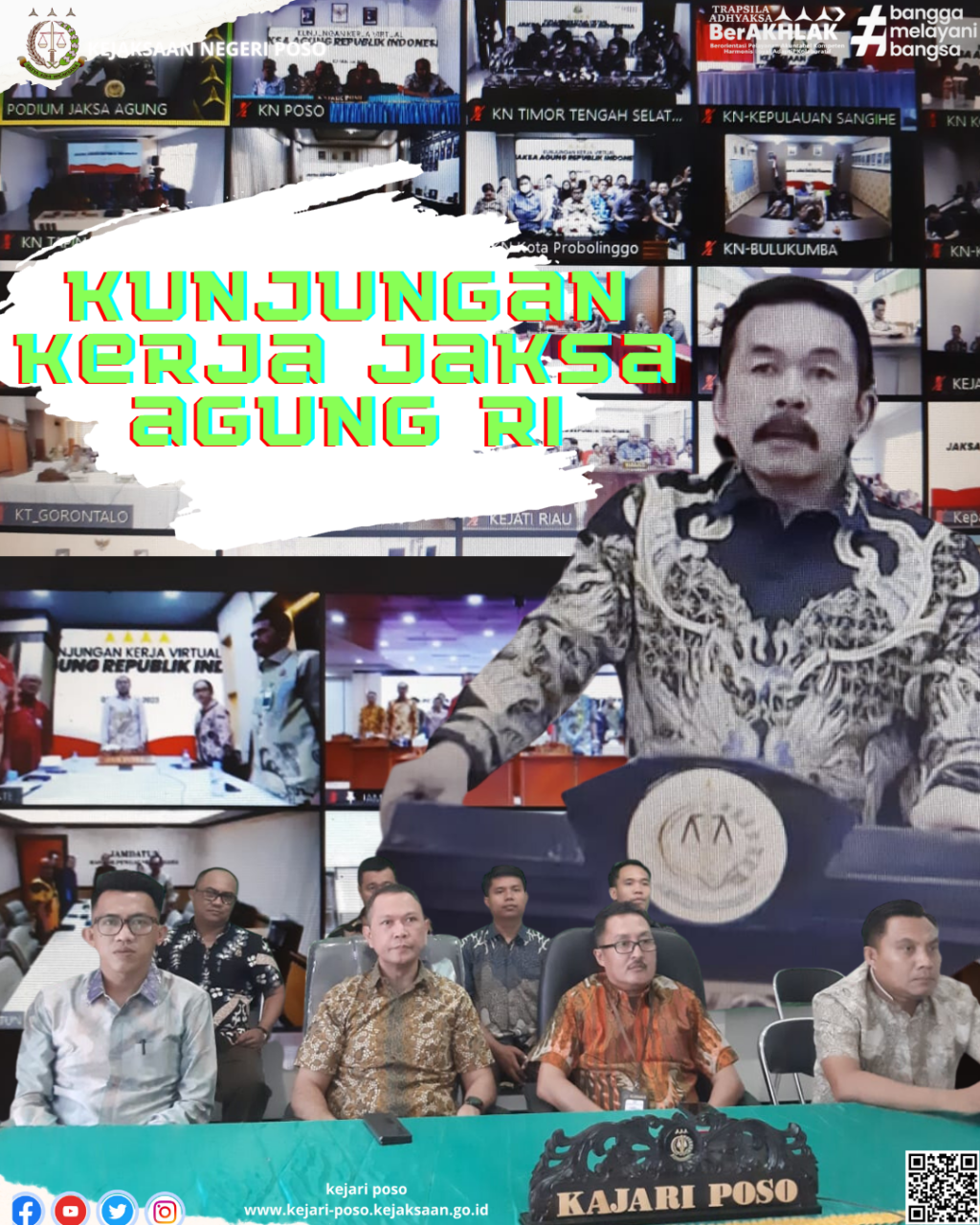 kunjungan kerja jaksa agung RI