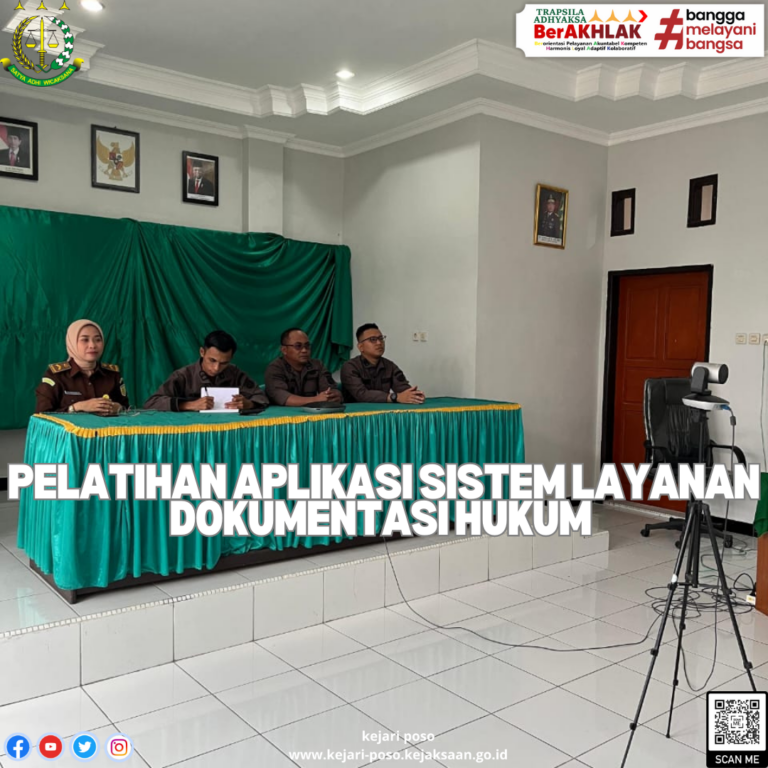 Pelatihan Aplikasi Sistem Layanan Dokumentasi Hukum (1)