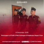 Penutupan LATSAR CPNS Golongan II Kejaksaan Negeri Poso